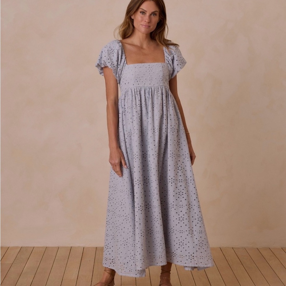 Rylee & Cru blue Ocean Maxi Dress! W/toddler match size 2, open to offers